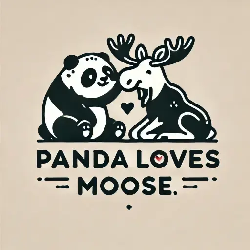 Panda Loves Moose